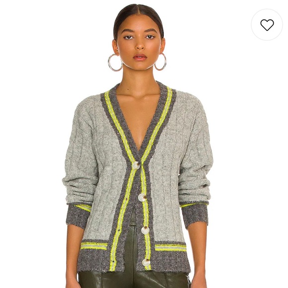 Line & Dot Sweaters - Line and Dot Emma cable knit button front cardigan